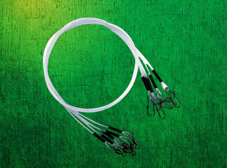 Línea líder de pesca de fluorocarbono de alta resistencia